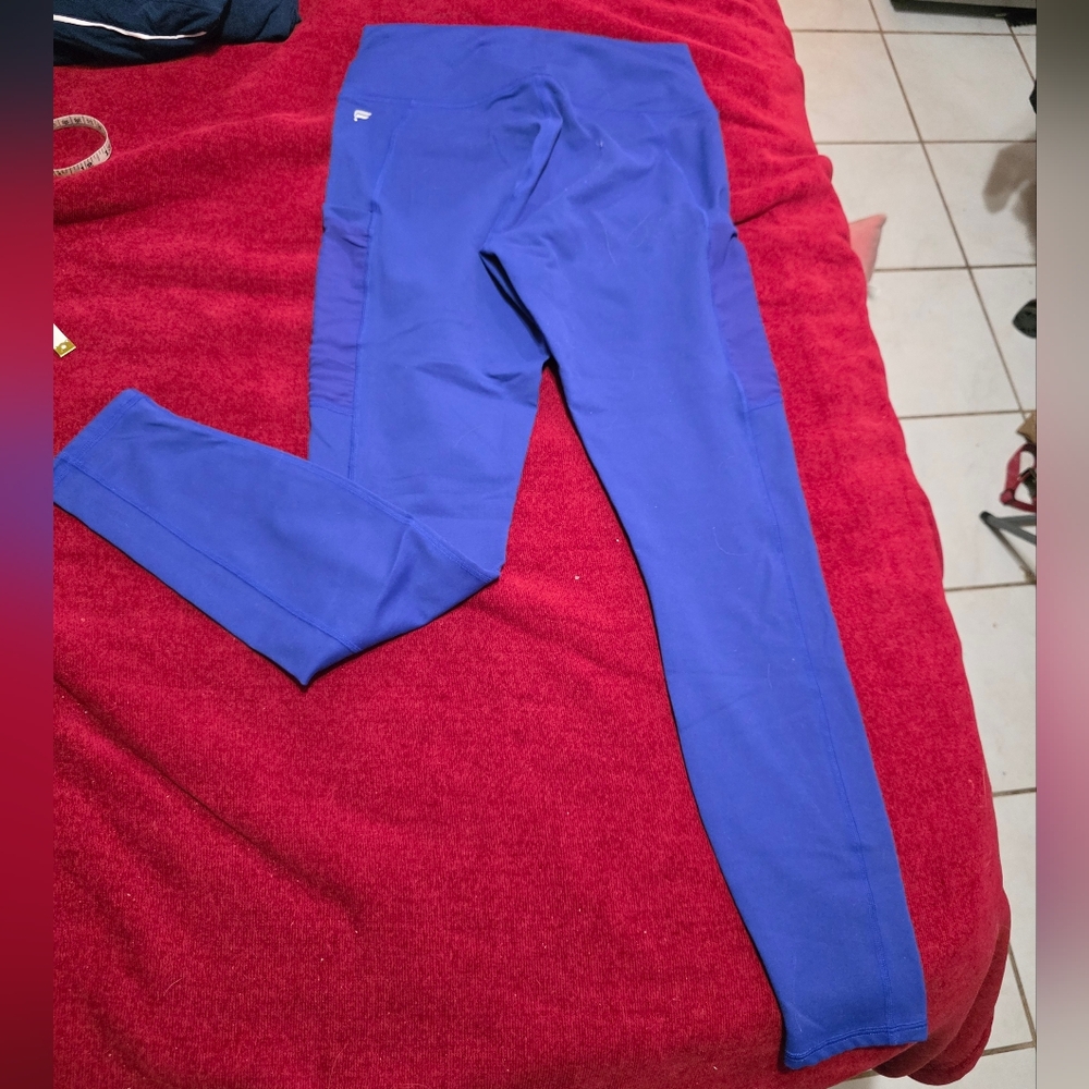 Fabletics PowerHold Royal Blue Leggings